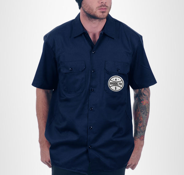 Brooklyn Mechanic Shirt - Navy