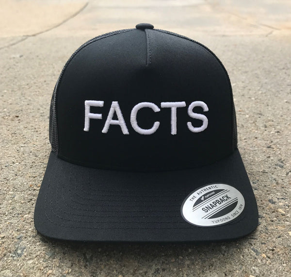 The Facts Hat - (Black Mesh)