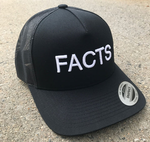The Facts Hat - (Black Mesh)